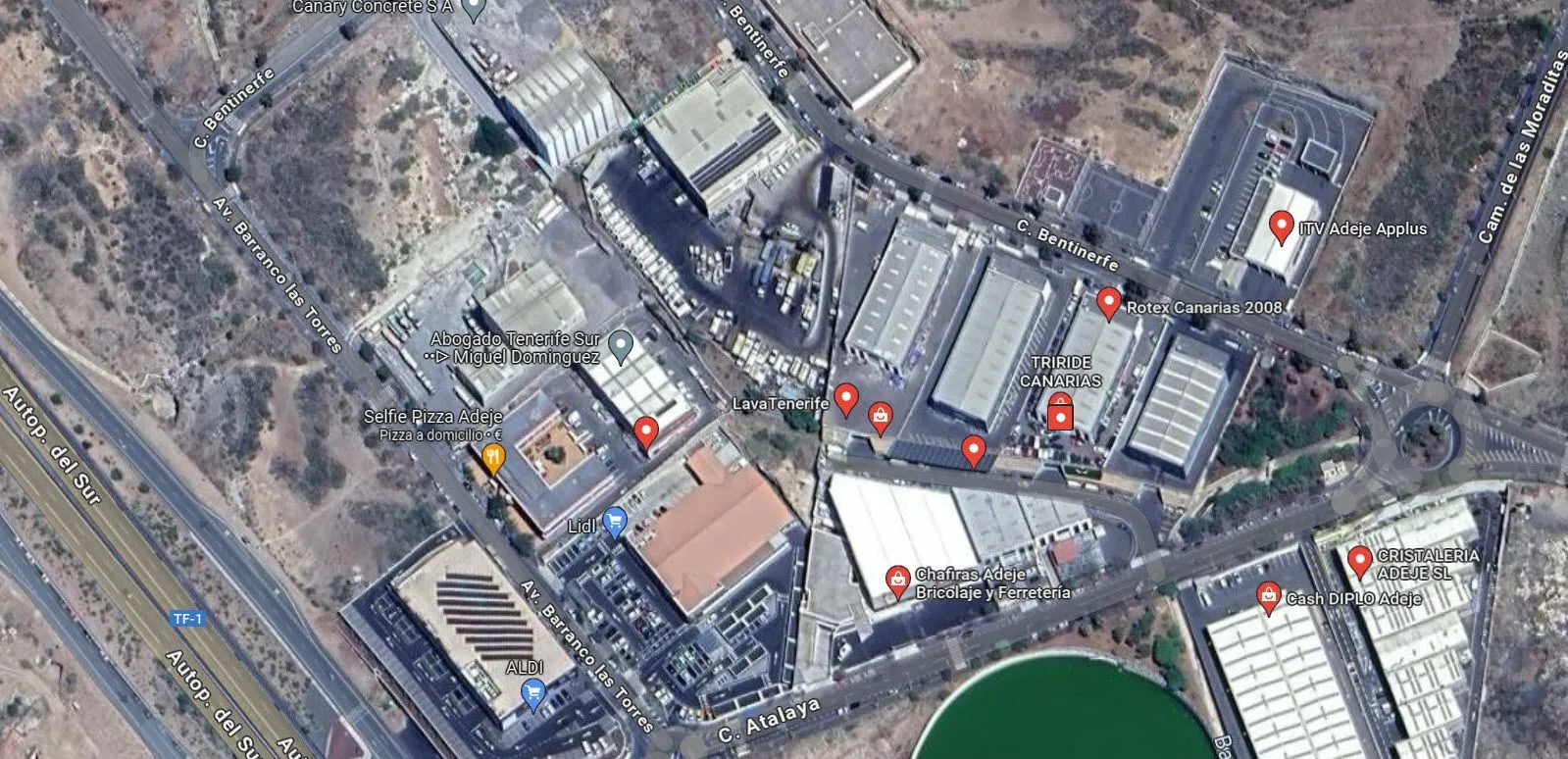 Plot for an industrial occupier in Adeje, Tenerife — Vitali reference PAR-I086