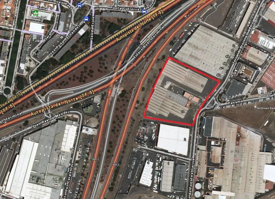 Serviced industrial land in Santa Cruz de Tenerife, Tenerife — Vitali listing PAR-I048